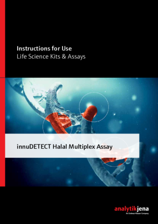 Manual innuDETECT Halal Multiplex Assay