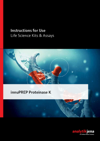 Manual innuPREP Proteinase K