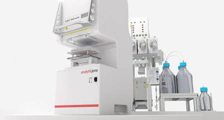 The CyBio® Well family includes the CyBio® Well, the CyBio® Well vario and the CyBio® Drop, which fully utilizes the possibilities of high-throughput pipetting as both an accessory for the CyBio® Well and CyBio® Well vario as well as a stand-alone dispenser, completes the CyBio® Well family.h. The CyBio® Well family includes the CyBio® Well, the CyBio® Well vario and the CyBio® Drop, which fully utilizes the possibilities of high-throughput pipetting as both an accessory for the CyBio® Well and CyBio® Well vario as well as a stand-alone dispenser, completes the CyBio® Well family.