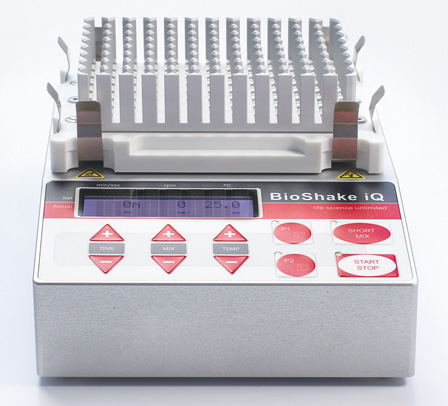 The BioShake thermal mixer The BioShake thermal mixer