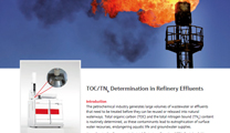 AppNote multiNC TOC Refinery Effluents AppNote multiNC TOC Refinery Effluents